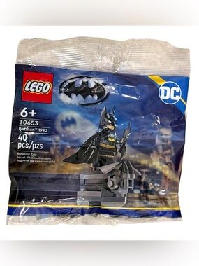 LEGO Super Heroes DC Batman 1992 Polybag Set 30653. 40-piece Set. NEW IN BAG.